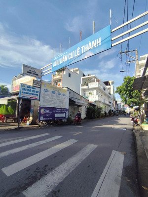 mặt tiền kinh doanh - đường số 1 - kdc lê thành - ngang 5m hiếm - xây dựng tự do