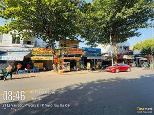 bán nhà mặt tiền đường lê văn lộc ngang 5,6m (đối diện trường học) khu đại an. vũng tàu