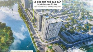 bán lô góc tt1 - 01 rice city long châu: 168,6m2, 2 mặt tiền view hồ, kinh doanh đỉnh