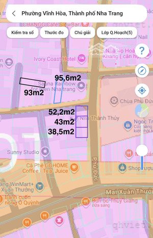 không có ngập lụt - lô đất đường hẻm ô tô phú đức vĩnh hoà nha trang (cách biển 850m)