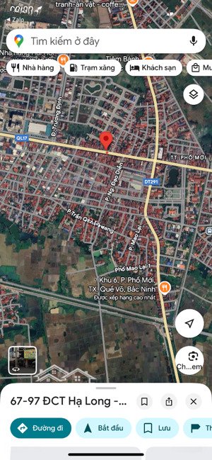 bán nhà khu 1 phố mới mặt ql 18. dt 107m2. mt 4.43m. hướng nam. giá bán 10,7 tỷ