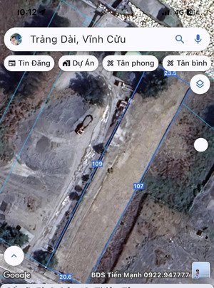 tổng diện tích đất: 5.400 m2 (ngang 50m x dài 110 m)