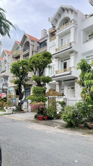 hot cho thuê nhà đẹp - 55 tỷ - nhà 1 hầm 1 trệt 3 lầu - khu dân cư him lam p. tân hưng quận 7