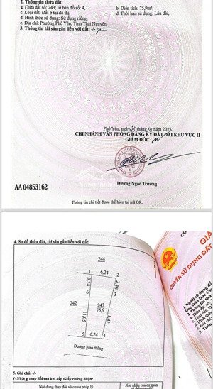 chính chủ ra hàng lô đất ngay trung tâm phường ba hàng giá 1,3 tỷ