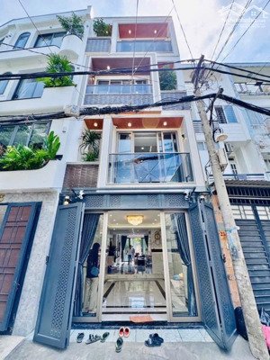 bán nhà hẻm xe hơi gò vấp đường số 21 quang trung full nội thất cao cấp gara ô tô giá tốt đón tết