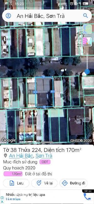 bán lô đất 170m2 an cư 5 - sơn trà - đà nẵng lh: 