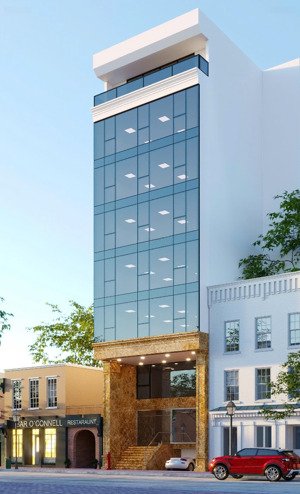 bán tòa văn phòng xây mới mặt phố khuất duy tiến. dt 230m2, mt 8,6m x 9 tầng. giá 155 tỷ