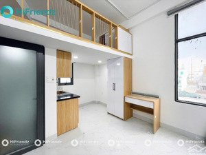cho thuê duplex sinh viên - gác cao thoáng mát - full nội thất - gần quận 1 - gần các trường đh