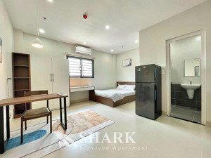 cho thuê căn hộ cửa sổ full nội thất ở phan chu trinh gần chợ bà chiểu, ngã tư hàng xanh bình thạnh