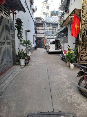 hạ 600 triệu bán nhà lê văn thọ, gò vấp, ngang 4,1m x 12m, 3 phòng, hẻm ô tô, chỉ còn 5 tỷ 9