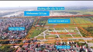 gia chủ cần bán 80m đất phân lô nằm sát trục dẫn 70m cầu tứ liên