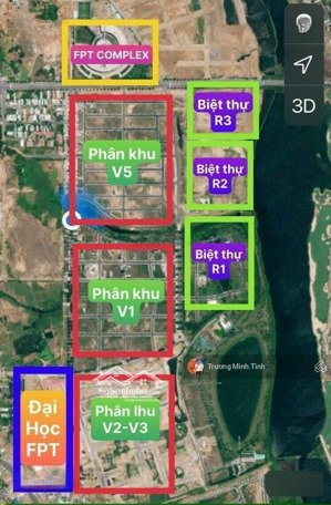 bán đất fpt city đà nẵng, giá thỏa thuận, 166.9m2, mặt tiền 7.99m vị trí kinh doanh