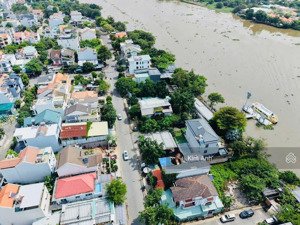 bán đất biệt thự khu bên sông đường hiệp bình chánh , bề ngang 11m, đường bàn cờ đối diện công viên