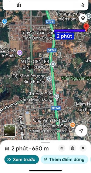 chính chủ cần bán lô đất p. tân đồng, tp. đồng xoài. dt 280m, chỉ hơn 1 tỷ