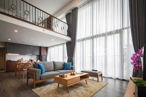 cho thuê căn duplex tầng 15, view hồ tây, full đồ đẹp tại pen studio. giá rẻ bất ngờ