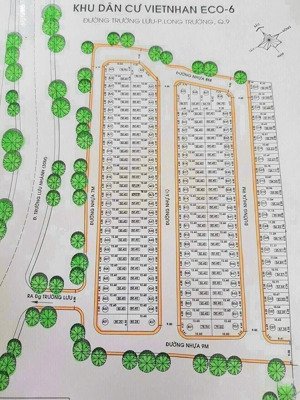 lô đất eco6 trường lưu giá 3ty6 , 50,4m2 đường 9m gần đường trường lưu ,nguyễn duy trinh