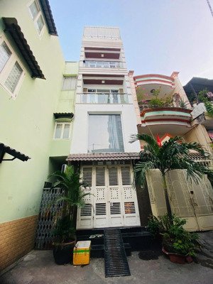 bán nhà hxh 6m hồ bá kiện q.10 cách mặt tiền 20m dt 33m nhà 5 tầng btct - dòng tiền 210tr/năm