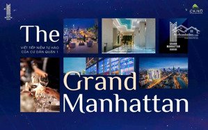 giỏ hàng căn hộ grand manhattan quận 1 tháng 1/2026 giá chỉ từ 15.1tỷ, pkd novaland