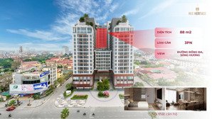 căn hộ 3pn trực diện đống đa - hue heritage sở hữu vĩnh viễn - giá trị trường tồn