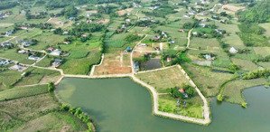 150tr/lô đất rộng 100m2 mặt tiền 5m ngay cạnh hồ du lịch sinh thái