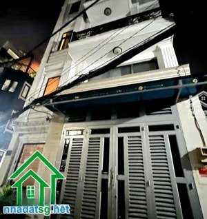 chỉ 9,9 tỷ nhà 5 tầng hxh 6m trường chinh, p.14 tân bình gần ga t3 - dt: (4 x 13)m - 5pn - 6wc