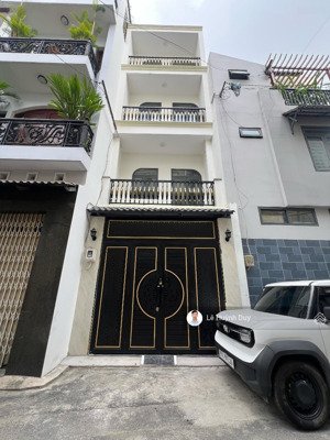 hẻm 6m xe hơi - 55,3m2 - 4 tầng - thông thăng long - 11,8 tỷ