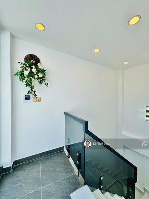 nhà mới xây 4 tầng ngang 4.5m gần ngã 6 quang trung p.10 gò vấp 6.x tỷ