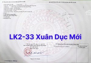 chur gửi bán lô lk2 - 33 95m2 dãn dân xd mới hướng nam mát mẻ, giá 4 tỷ 100