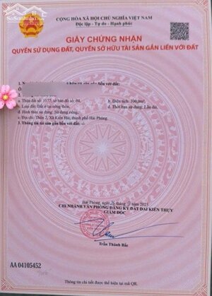 Bán đất Tú Sơn - Kiến Thụy - Hải Phòng