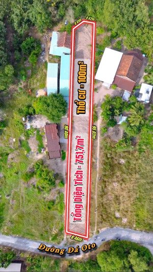 bán đất phước thạnh, gò dầu - 8,46x95m full thổ cư