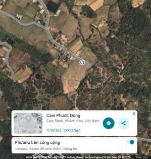 bán 2.628 m² đất trồng cây hàng năm - sổ đỏ - đường bê tông - gần trung tâm