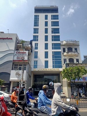 siêu vip tòa nhà mặt tiền lý thái tổ, quận 10 - dt: 6x20m - hầm 7 tầng - hđt: 200 triệu - giá 45 tỷ