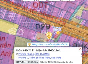 bán kho, nhà xưởng 2249,7m2 tại mạc đĩnh chi, p6, sóc trăng, 23 tỷ vnd