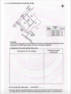 lô đất xây dựng an dương vương- p2- đà lạt 64m- srxd- 3 tỷ 850- ngay trung tâm tp- ( giá đầu tư)