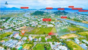 bán lô đất biệt thự 361m2 đào duy tùng - trục đẹp thông sông 150m