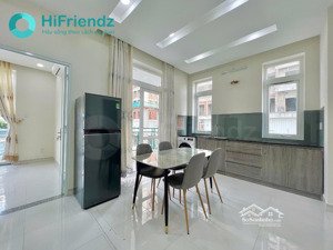 chung cư mini, 1 phòng ngủ - ban công lớn - nội thất mới, gần cầu bông, quận 1