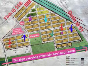 Cần bán 8 lô KDC An Thuận đối diện cổng chính sân bay Long Thành đường N5,6,8,9,10 đặc biệt góc 2MT