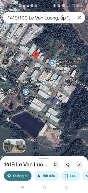 bán 5000m2 full thổ cư phước kiển, nhà bè ngang 120 x 36m đường oto khu dân cư hiện