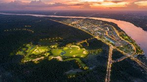 biệt thự dasong village - bên sông đà đối diện sân golf hilltop