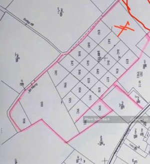 bán đất 33.000m2 - 2mt vành đai 4 mt 400m, xã châu pha, phú mỹ, hcm, giá cực chất 60 tỷ