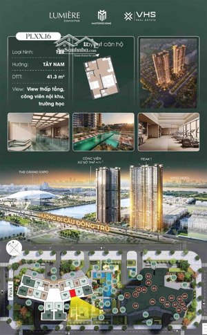 499 triệu đã sở hữu ngay căn hộ đẳng cấp nhất lumiere essence peak - view bao trọn thủ đô hà nội