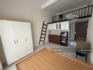 cho thuê căn hộ tại 564 nguyễn văn cừ 35m2 full đồ , có gác xép , mới đẹp , sạch sẽ giá 4,5 tr