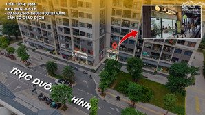 bán căn shop 8,3 diện tích 35m2 đang có sẵn dòng tiền cho thuê 25tr/1 tháng