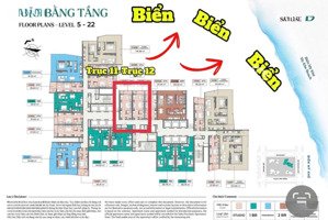cặp trục studio 11-12 trực biển đẹp giá tốt toà d soleil giá 4 tỷ nhỉnh nhận nhà full nội thất