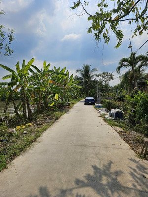 cần bán! đất nhà vườn đường xe hơi cặp mé kênh xáng long định, tg