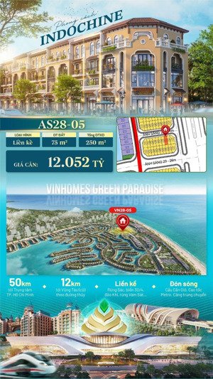 bán nhà phố tại vinhomes cần giờ. gần trục as 50m, trường học, tmdv. giá hot 10,07 tỷ!!!
