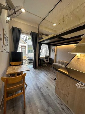 cho thuê căn duplex 40m2 full nội thất ban công ở đường lê quang định q. bình thạnh