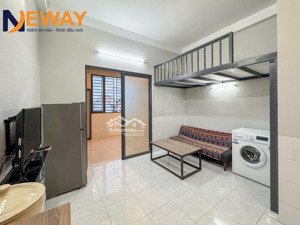 căn hộ 1 phòng ngủ đầy đủ nội thất, máy giặt riêng gần đầm sen - âu cơ - bv tân phú - đh văn hiến