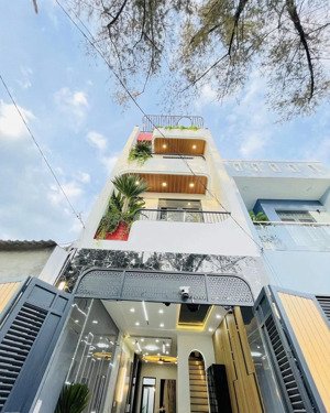 nhà đẹp rẻ full nội thất dt 60m2 tk 4 tầng tối ưu công năng xây mới tại apđ27 sát thủ đức giá 6,4 t