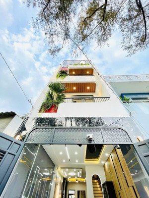 bán nhà mới 4 tầng đường an phú đông 27 - quận 12 - giá 6,4 tỷ